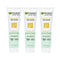3x Garnier Green Labs Pinea-C Brightening Gel Wash Cleanser 130ml