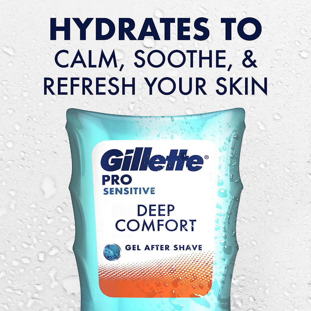 Shop Online Gillette Pro Sensitive Deep Comfort Gel After Shave 75ml