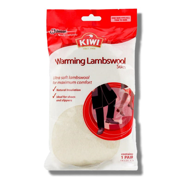 Shop Online - Kiwi Warming Lambswool Soles 1 Pair One Size Fits All Trim to Size - Makeup Warehouse Australia