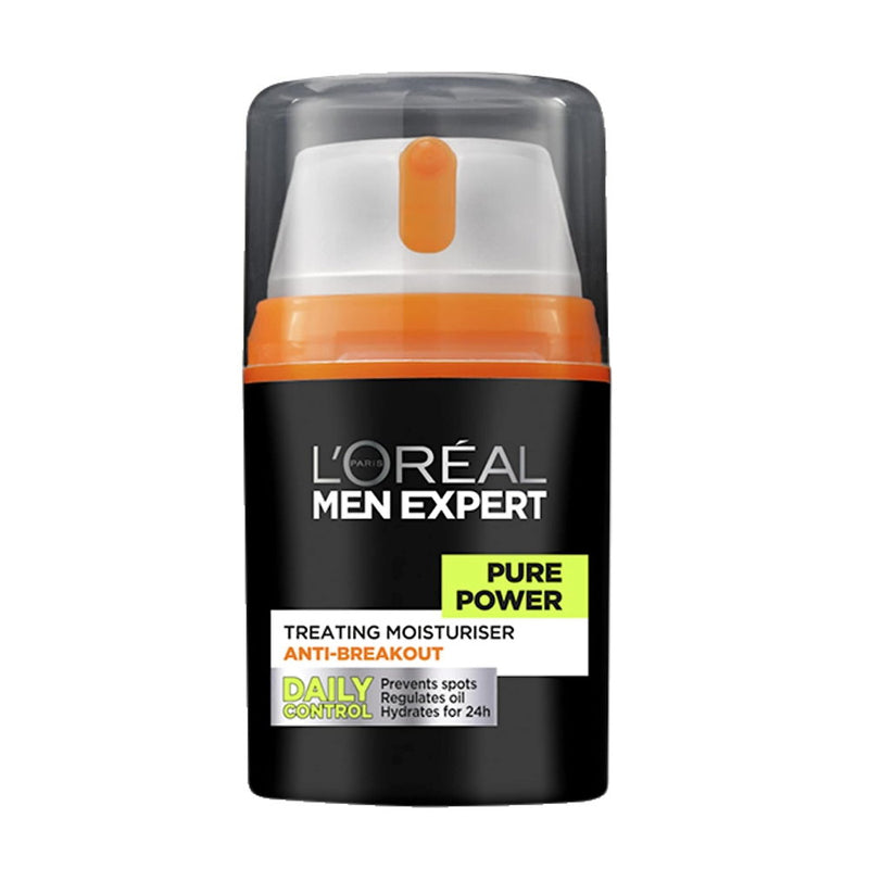 6 x LOreal Men Expert Pure Power Anti Spot Moisturiser 50ml