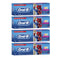 4x Oral B Spiderman Kids 3-6 Years Toothpaste 92g Mild Fruity Flavour