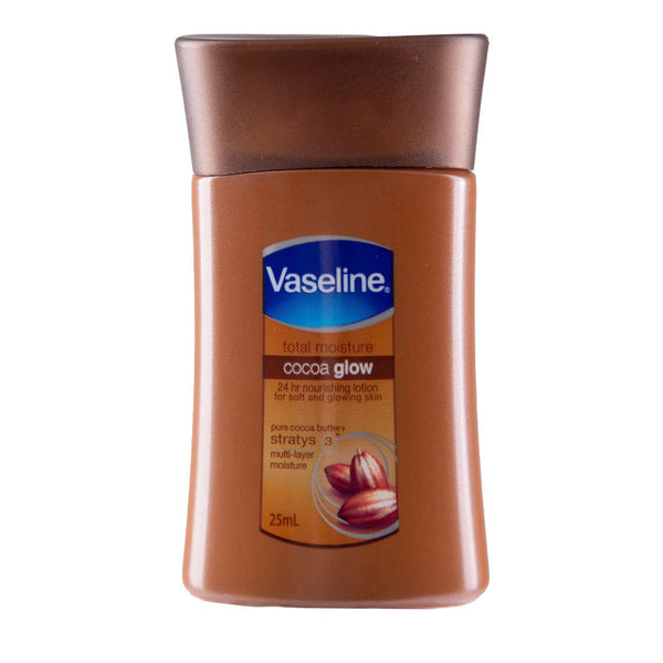 Vaseline Cocoa Glow Skin Body Lotion - Hand Bag Size 25mL