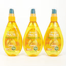 3x Garnier Fructis Miraculous Oil Leave-in Hair Treatment for Dry Hair 150ml