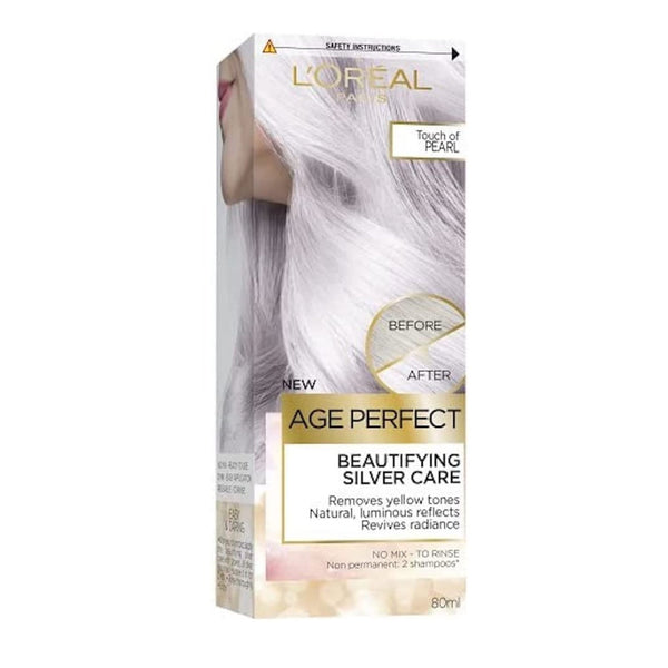 LOreal Age Perfect Beautifying Care Semi Permanent Hair Colour - Touch of Pearl