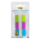 Post-it Pattern Collection Tabs Assorted Colours 25mm x 38mm