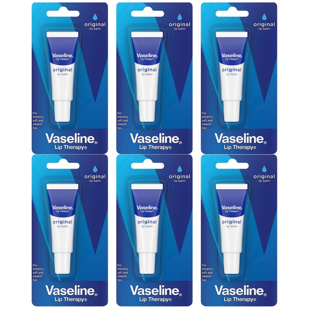 Buy 6 x Vaseline Lip Therapy Original Lip Balm Makeup Warehouse Australia