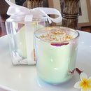 Rosy Gold Double Scented Candles Large Pearl Lemongrass & Persian Lime - Makeup Warehouse Australia 