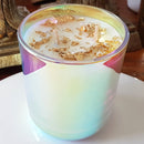 Rosy Gold Double Scented Candles Large Pearl - Lemongrass & Persian Lime