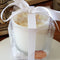 Rosy Gold Double Scented Candles Large Frosted Satin Coconut, Pineapple & Vanilla - Makeup Warehouse Australia 