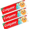 3x Colgate Anticavity Toothpaste for Kids 0-2 years Strawberry 50ml