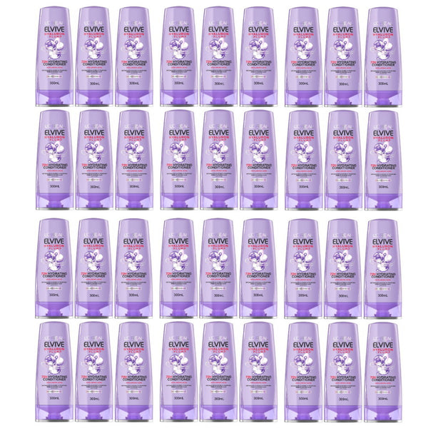 36pk L'Oreal Paris Hyaluron Plump Conditioner Dehydrated Hair 300ml