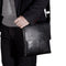 OSKA Men's Shoulder Bags Crossbody Pu Leather Black - Makeup Warehouse Australia 