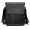 OSKA Men's Luxury Genuine Leather Shoulder Satchel Bags Black - Makeup Warehouse Australia 