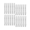 24x L'Oreal Paris Telescopic Extensionist Lengthening Mascara Black 9.9ml