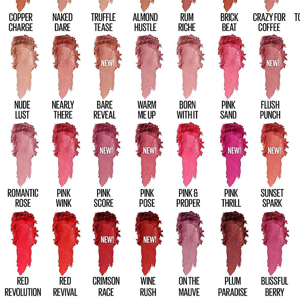 Maybelline Color Sensational Cream Lipstick 311 Crimson Race 4.2g ...