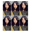 6x L'Oreal Paris Preference Permanent Hair Colour 4.26 Tuscany Pure Burgandy Cool Violet