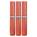 3x L'Oreal Paris Infallible Lacque Resistance Liquid Lipstick 4ml 601 Worth It