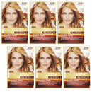 6x L'Oreal Paris Excellence Age Perfect Hair Colour 7.32 Dark Gold Rose Blonde