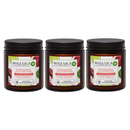 3x Air Wick Botanica Scented Fragrance Wax Candle Pomegranate and Italian Bergamot 205g