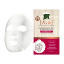 10x Akin Face Sheet Mask Hydrating Macadamia Oil & Rosehip Oil 20ml
