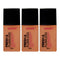 3x Australis Fresh & Flawless Full Coverage Foundation SPF 15 Toffee
