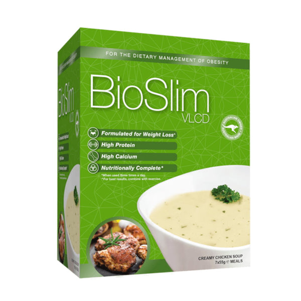 BioSlim VLCD Creamy Chicken Soup Pk7 x55g