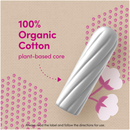 Carefree Organic Tampon Regular 16pk