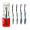4x Colgate Infinity Deep Clean Aluminium Handle Toothbrush with 2 Replaceable Heads