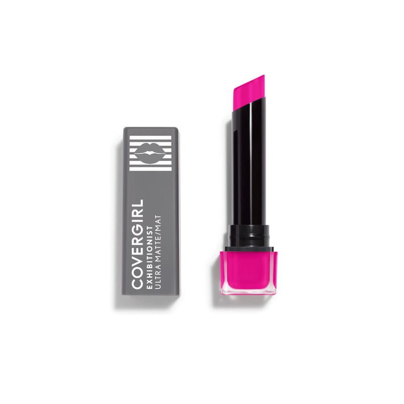 2x Covergirl Exhibitionist Ultra Matte Lipstick 665 Wink Wink Pink