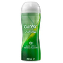 2pk Durex Thin Feel Regular Fit Condoms plus Aloe Vera Lube 200mL
