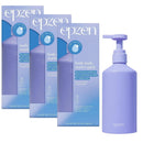 3x Epzen Body Wash Starter Pack Aluminium Bottle + 1 Refill Coconut Cream and Vanilla Bean