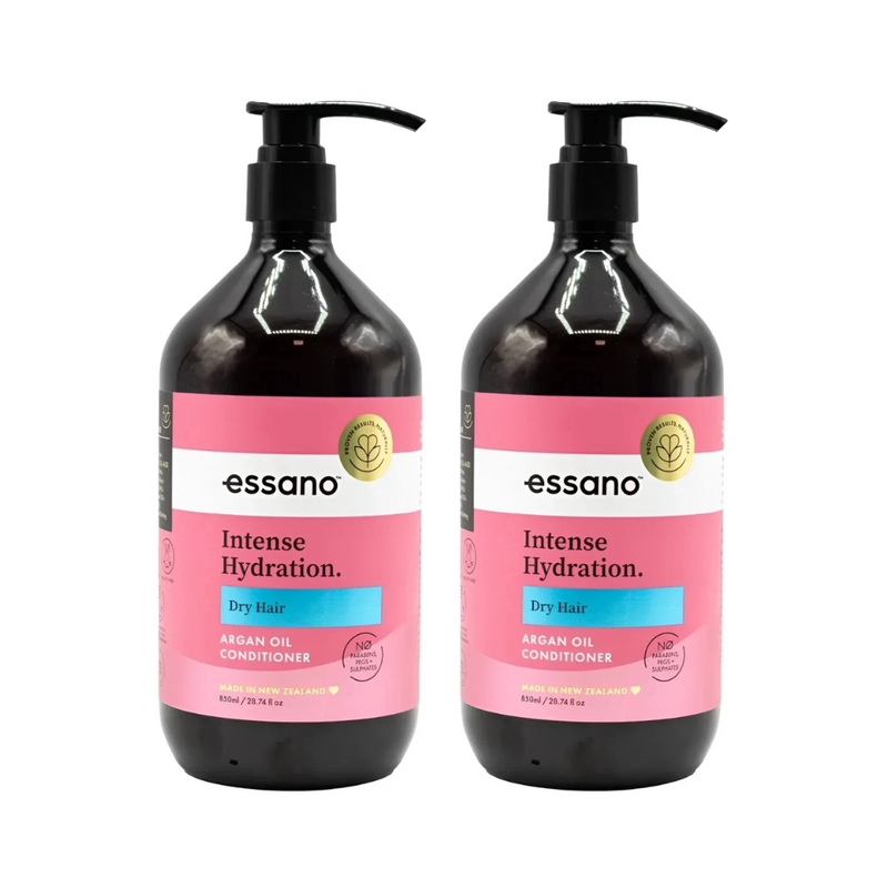 2x Essano Intense Hydration Argan Oil Conditioner 850ml