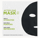 12x Garnier AHA + BHA Charcoal Mattifying Serum Sheet Mask Oily Skin 28g