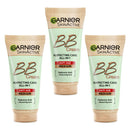 3x Garnier BB Cream All In One Perfector Anti-Age Medium 50mL