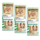 3x Garnier BB Cream All In One Perfector Classic Light SPF 15 50mL