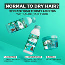Garnier Fructis Hair Food Hydrating Aloe Vera Shampoo For Normal to Dry Hair 350ml