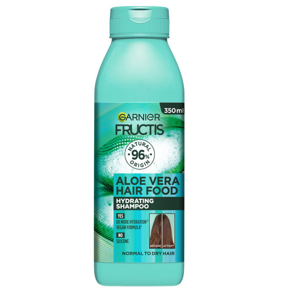 Garnier Fructis Hair Food Hydrating Aloe Vera Shampoo For Normal to Dry Hair 350ml