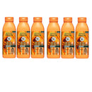 6x Garnier Fructis Hair Food Nourishing Papaya Shampoo For Dry Hair 350ml