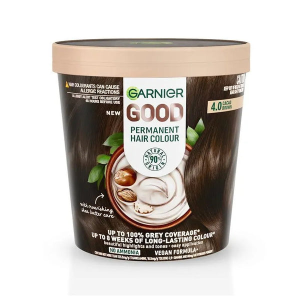Garnier Good Permanent Hair Colour 4.0 Cacao Brown