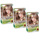 3x Garnier Nutrisse Permanent Hair Colour 7N Natural Nude Dark Blonde