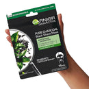 10x Garnier Pure Charcoal Tissue Face Masks 28g