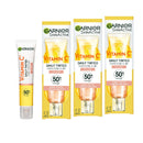 3x Garnier Vitamin C Glow Daily Tinted Even Tone Fluid SPF50+ 40ml