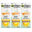 3x Garnier Vitamin C Brightening Serum 30ml