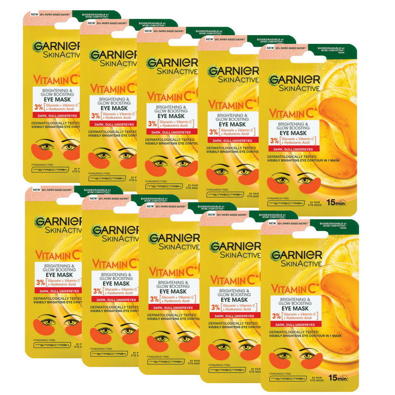 10x Garnier SkinActive Vitamin C Eye Mask