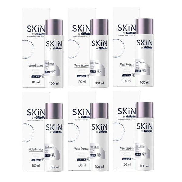 6x Gillette Skin Water Essence Hydrating Soothing for Men's 100ml - EXPIRY 05/2024