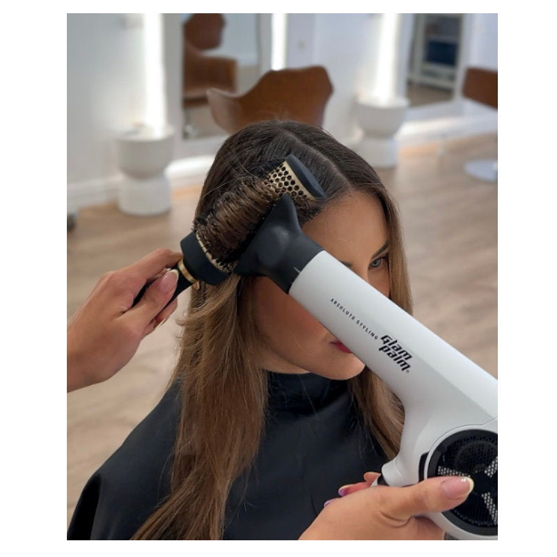 GlamPalm G7 AirTouch Styling Hairdryer - White