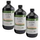 3x Glow Lab Antibacterial Hand Wash Lemongrass & Vetiver Soap 900ml