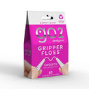 Go2 Dentagenie Gripper Smooth Dental Floss - 60 Flosstrips with Grips