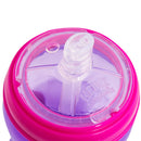 Heinz Baby Basics Gripper Straw Cup Pink and purple 12m+ 440ml - Makeup Warehouse Australia
