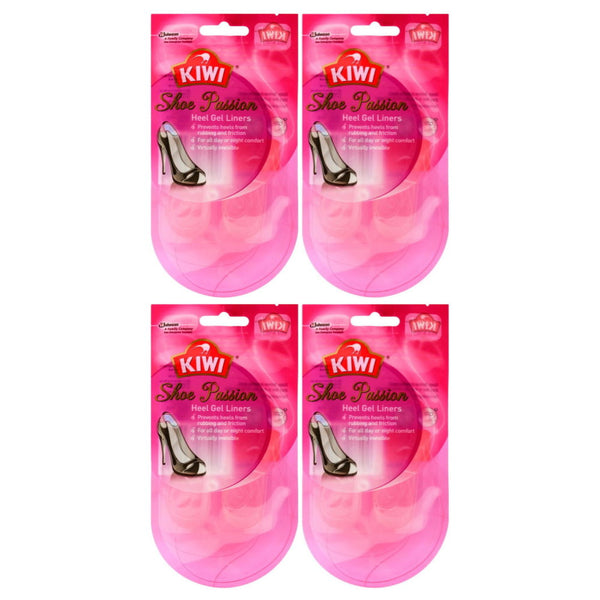 4x Kiwi Shoe Passion Heel Gel Liners 1 pair one size